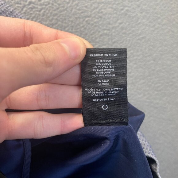 Theory Women's Dress Size 4 Mini Houndstooth Zipper,Lined - Picture 7 of 11